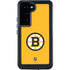 NHL Boston Bruins Solid Background Galaxy S24 Waterproof Case